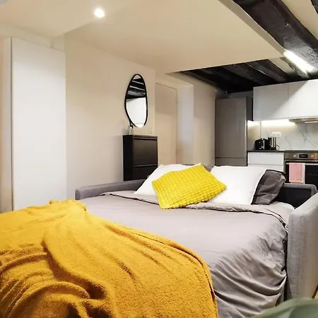 Apartment 60m2 New Designed 2 Bdrs Heart Of 75002 N2-108 Paris