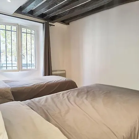 60m2 New Designed 2 Bdrs Heart Of 75002 N2-108 Paris