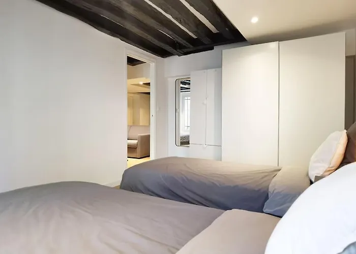 60m2 New Designed 2 Bdrs Heart Of 75002 N2-108 Appartamento *